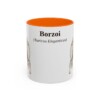 11oz Borzoi Latin Mug, Borzoi, Vintage Dog Coffee Mug, Dog Lover Gift