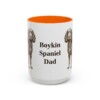 15oz Boykin Spaniel Dog Dad Mug, Vintage Sketch Coffee Mug, Dog Dad Gift