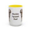 15oz Boykin Spaniel Dog Dad Mug, Vintage Sketch Coffee Mug, Dog Dad Gift