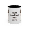 boykin-spaniel-mug-humor-black-front-1 11oz Funny Boykin Spaniel Mug, South Carolina's Best Secret, Vintage Dog Coffee Mug, Dog Lover Gift