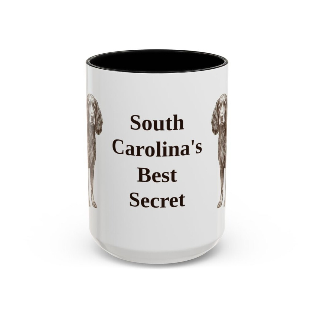 15oz Funny Boykin Spaniel Mug, South Carolina's Best Secret, Vintage Dog Coffee Mug, Dog Lover Gift