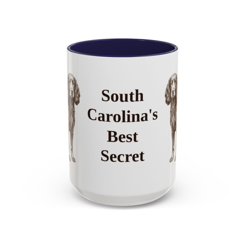 15oz Funny Boykin Spaniel Mug, South Carolina's Best Secret, Vintage Dog Coffee Mug, Dog Lover Gift
