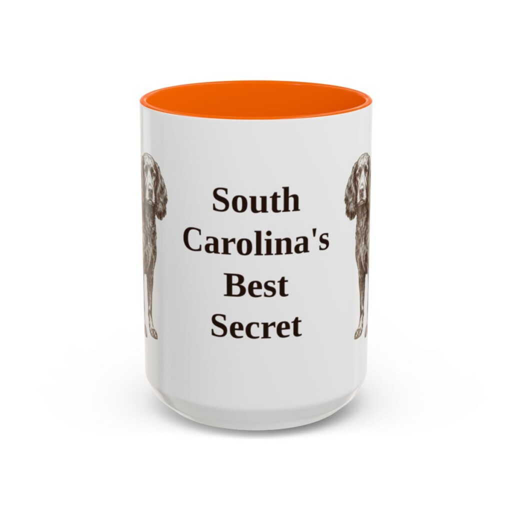 15oz Funny Boykin Spaniel Mug, South Carolina's Best Secret, Vintage Dog Coffee Mug, Dog Lover Gift