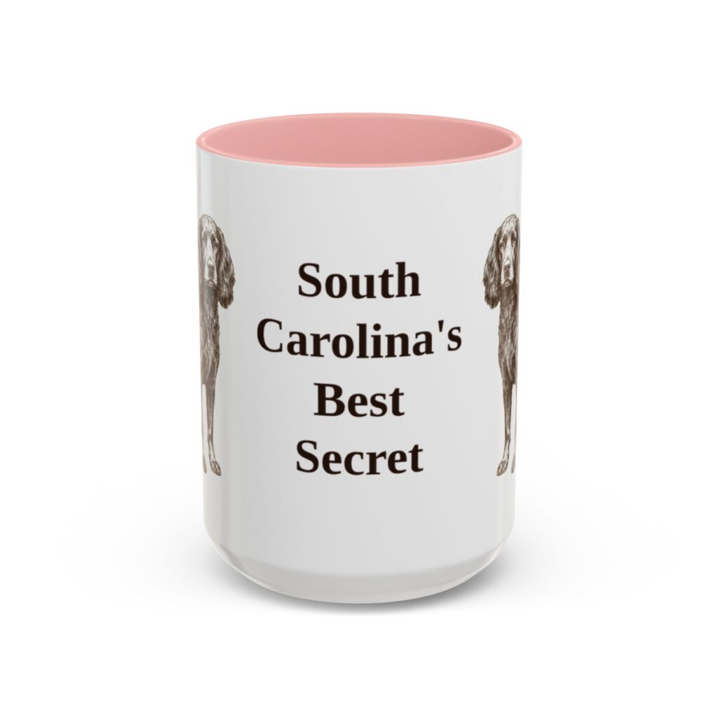 15oz Funny Boykin Spaniel Mug, South Carolina's Best Secret, Vintage Dog Coffee Mug, Dog Lover Gift