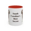 boykin-spaniel-mug-humor-red-1 11oz Funny Boykin Spaniel Mug, South Carolina's Best Secret, Vintage Dog Coffee Mug, Dog Lover Gift