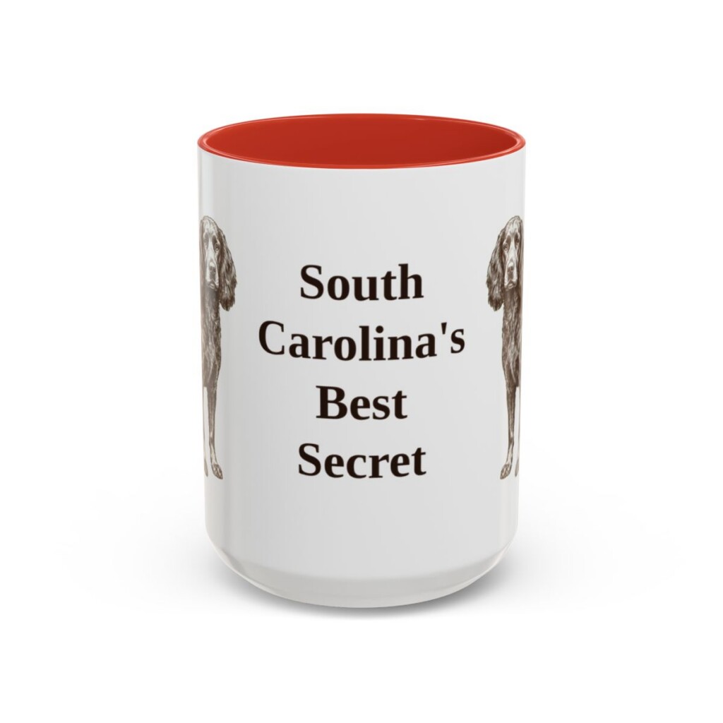 15oz Funny Boykin Spaniel Mug, South Carolina's Best Secret, Vintage Dog Coffee Mug, Dog Lover Gift
