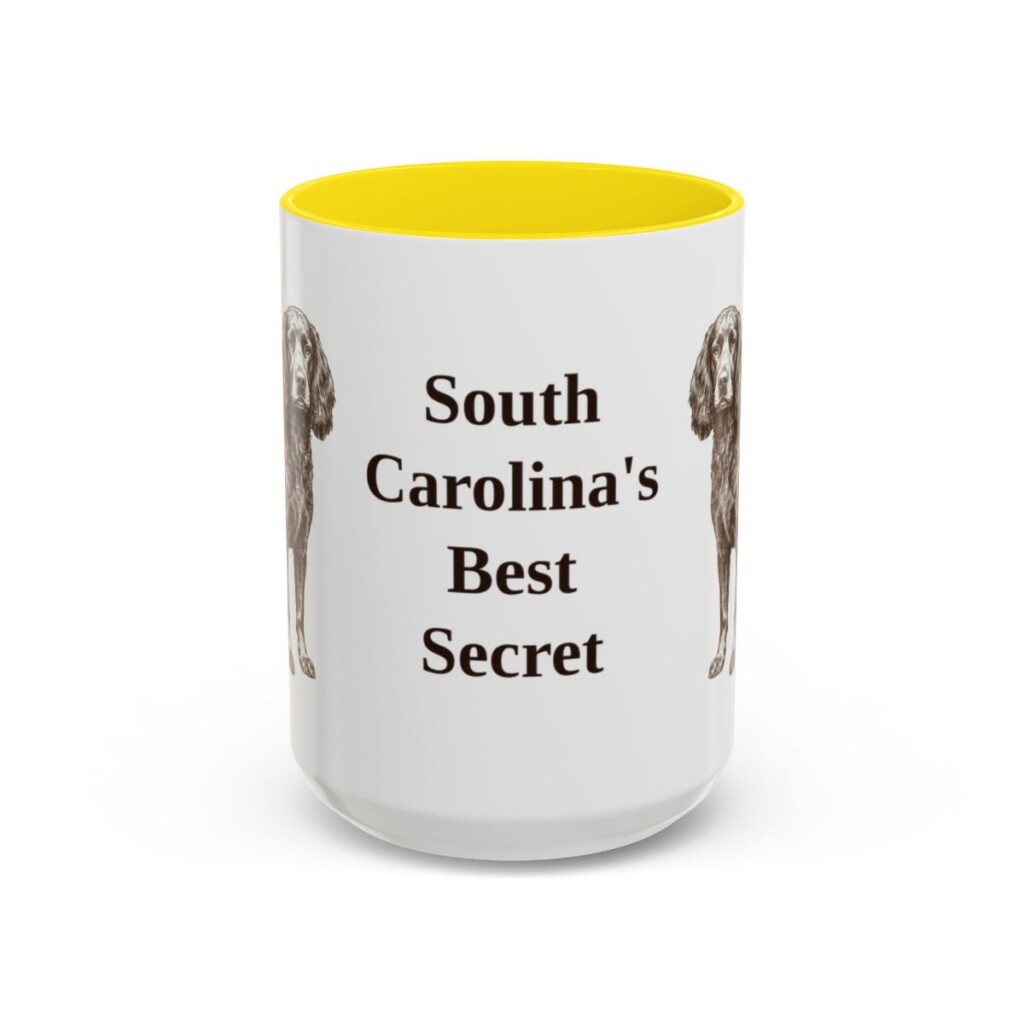 15oz Funny Boykin Spaniel Mug, South Carolina's Best Secret, Vintage Dog Coffee Mug, Dog Lover Gift