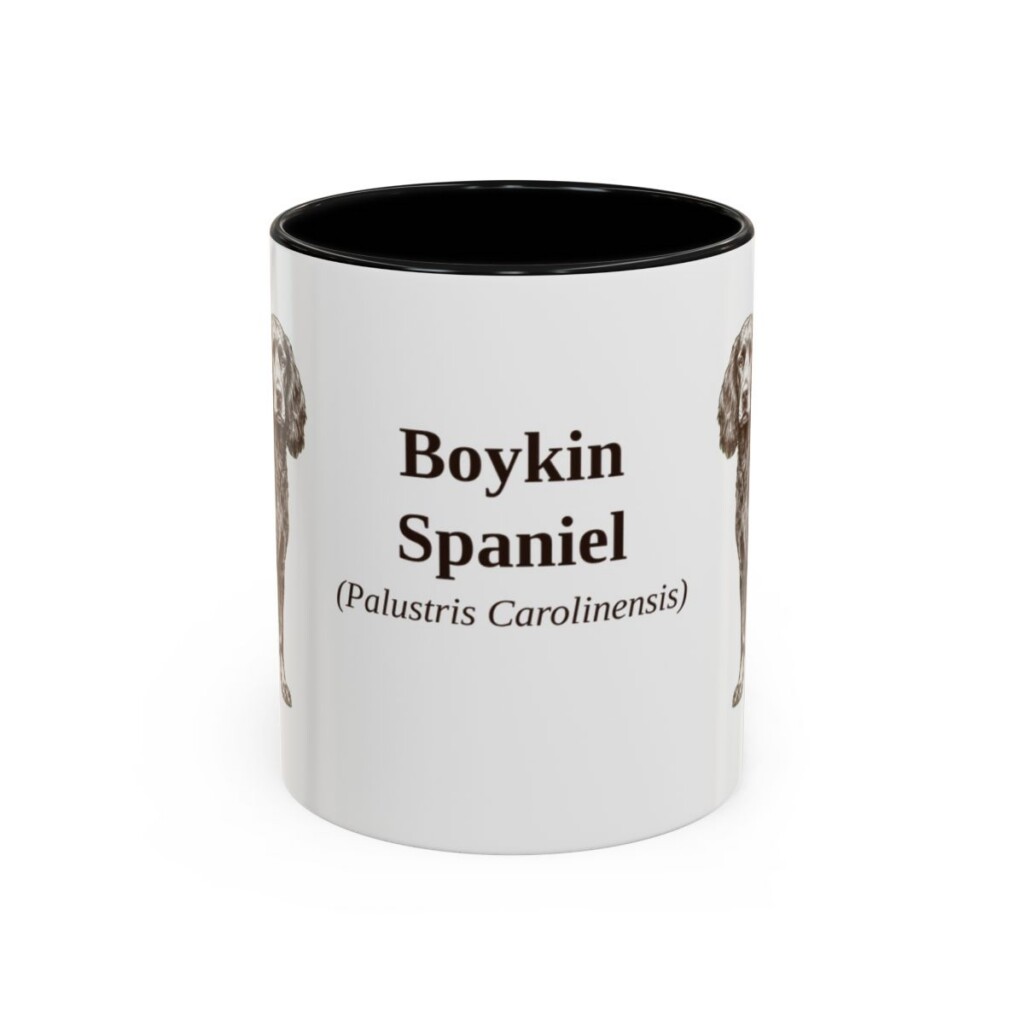 11oz Boykin Spaniel Latin Mug, Boykin Spaniel, Vintage Dog Coffee Mug, Dog Lover Gift
