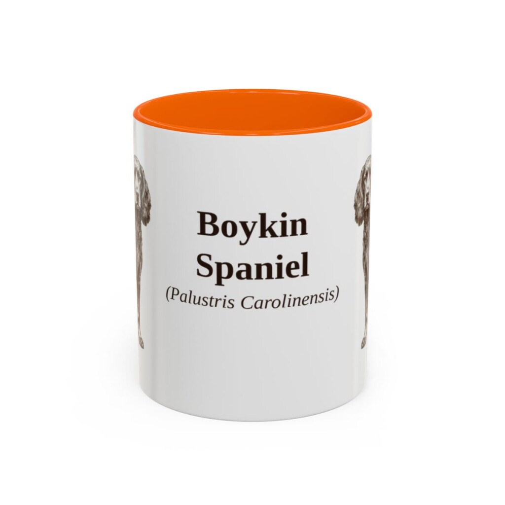 11oz Boykin Spaniel Latin Mug, Boykin Spaniel, Vintage Dog Coffee Mug, Dog Lover Gift