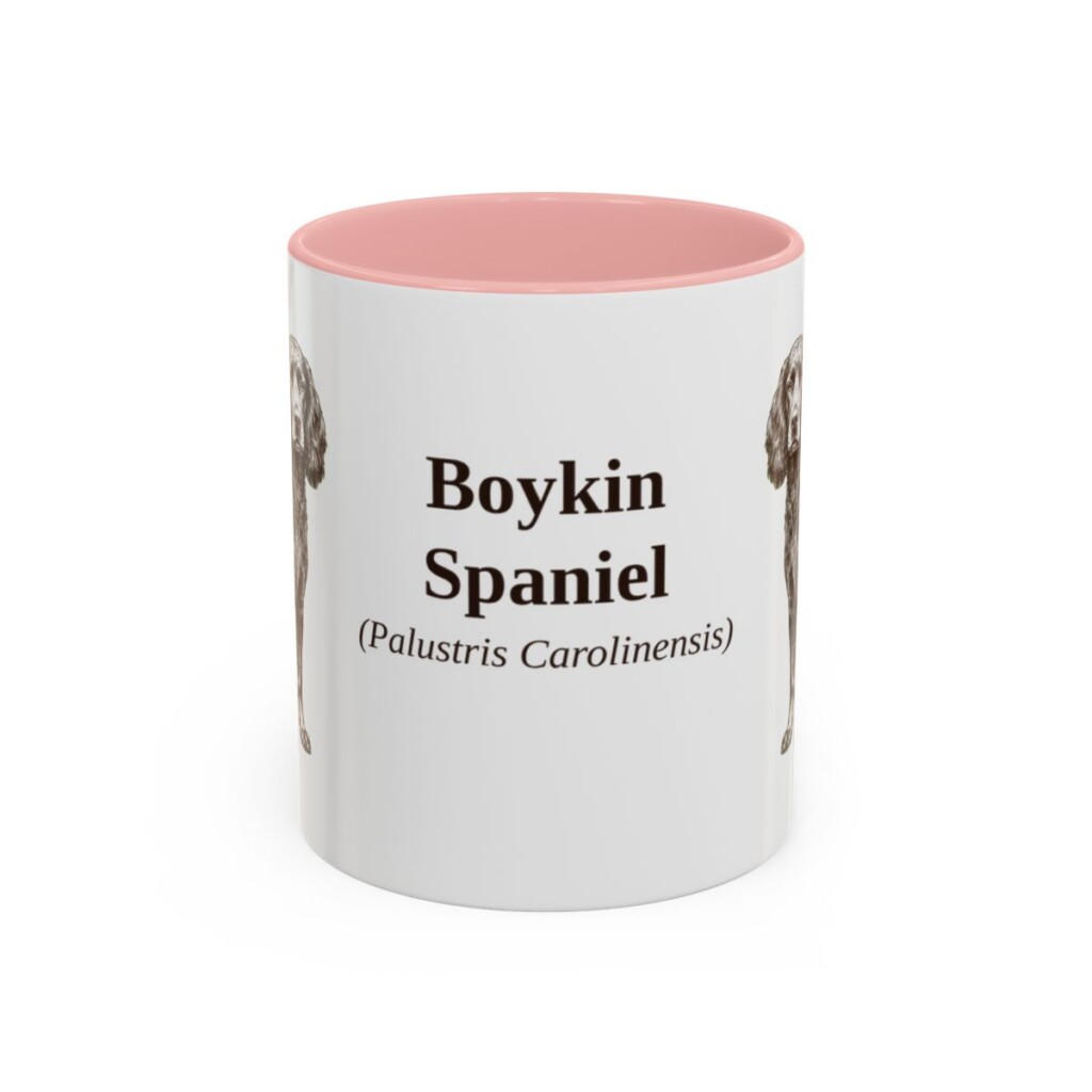 11oz Boykin Spaniel Latin Mug, Boykin Spaniel, Vintage Dog Coffee Mug, Dog Lover Gift
