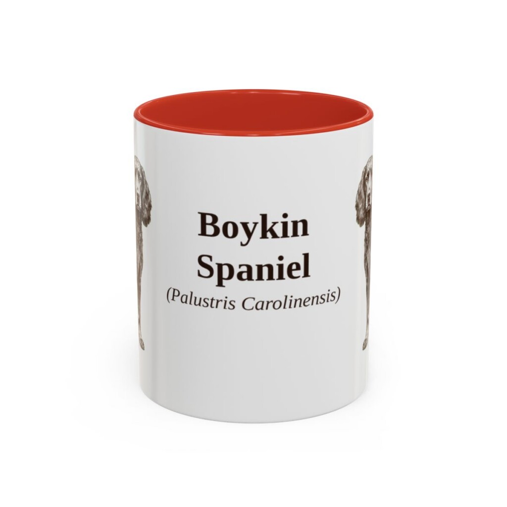 11oz Boykin Spaniel Latin Mug, Boykin Spaniel, Vintage Dog Coffee Mug, Dog Lover Gift