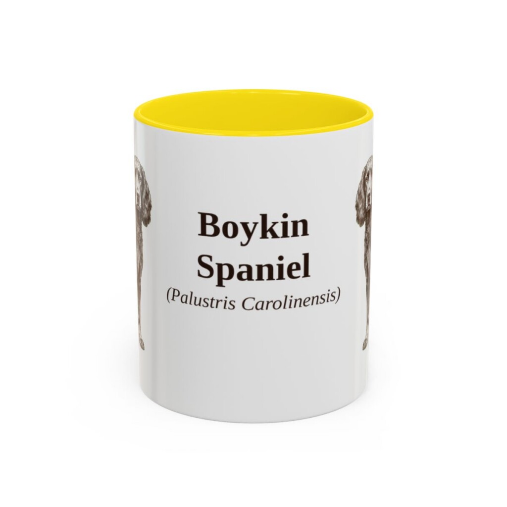 11oz Boykin Spaniel Latin Mug, Boykin Spaniel, Vintage Dog Coffee Mug, Dog Lover Gift