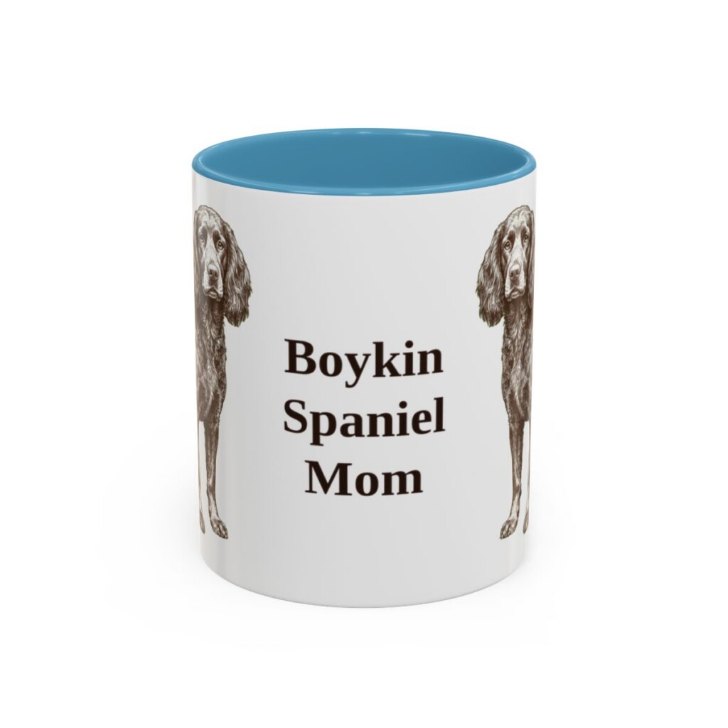 11oz Boykin Spaniel Dog Mom Mug, Vintage Sketch Coffee Mug, Dog Mom Gift