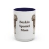 15oz Boykin Spaniel Dog Mom Mug, Vintage Sketch Coffee Mug, Dog Mom Gift