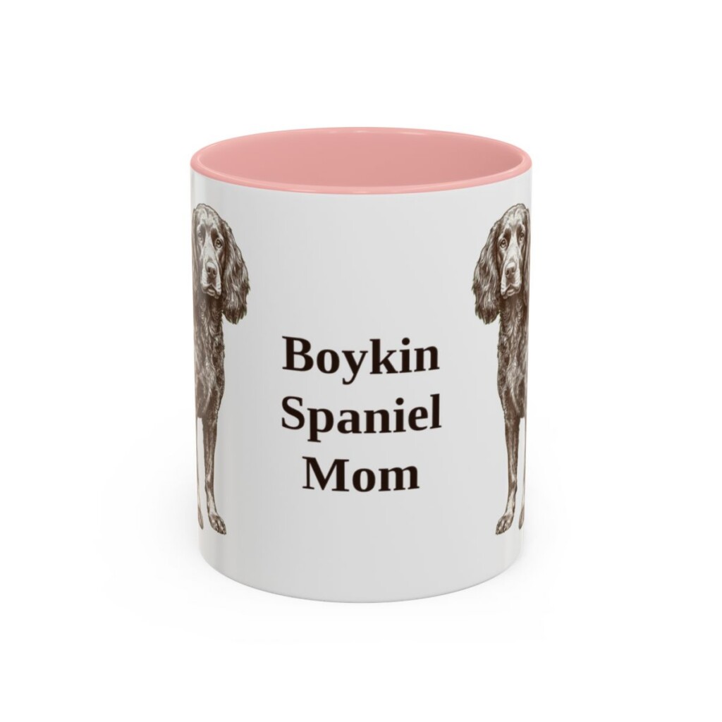 11oz Boykin Spaniel Dog Mom Mug, Vintage Sketch Coffee Mug, Dog Mom Gift