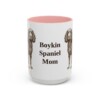 15oz Boykin Spaniel Dog Mom Mug, Vintage Sketch Coffee Mug, Dog Mom Gift