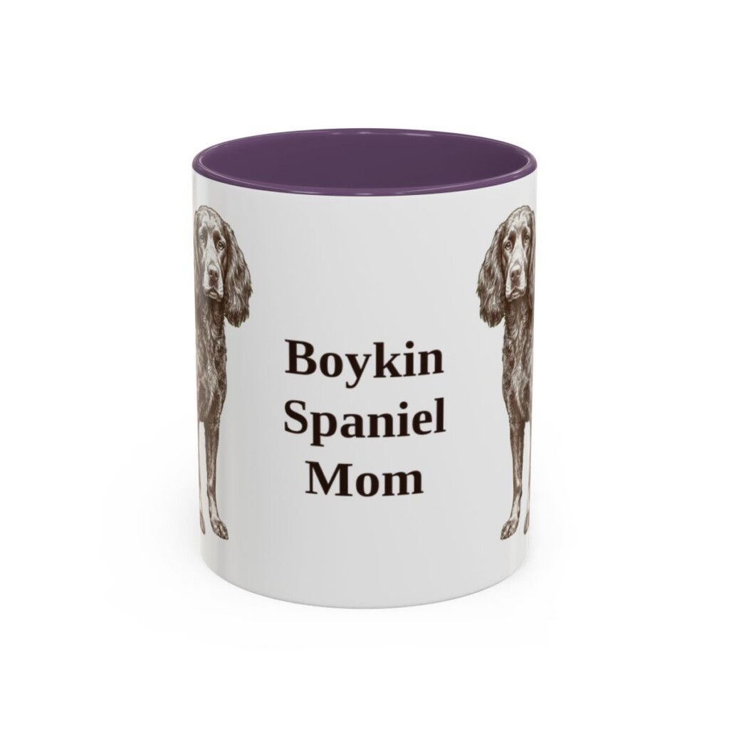 11oz Boykin Spaniel Dog Mom Mug, Vintage Sketch Coffee Mug, Dog Mom Gift