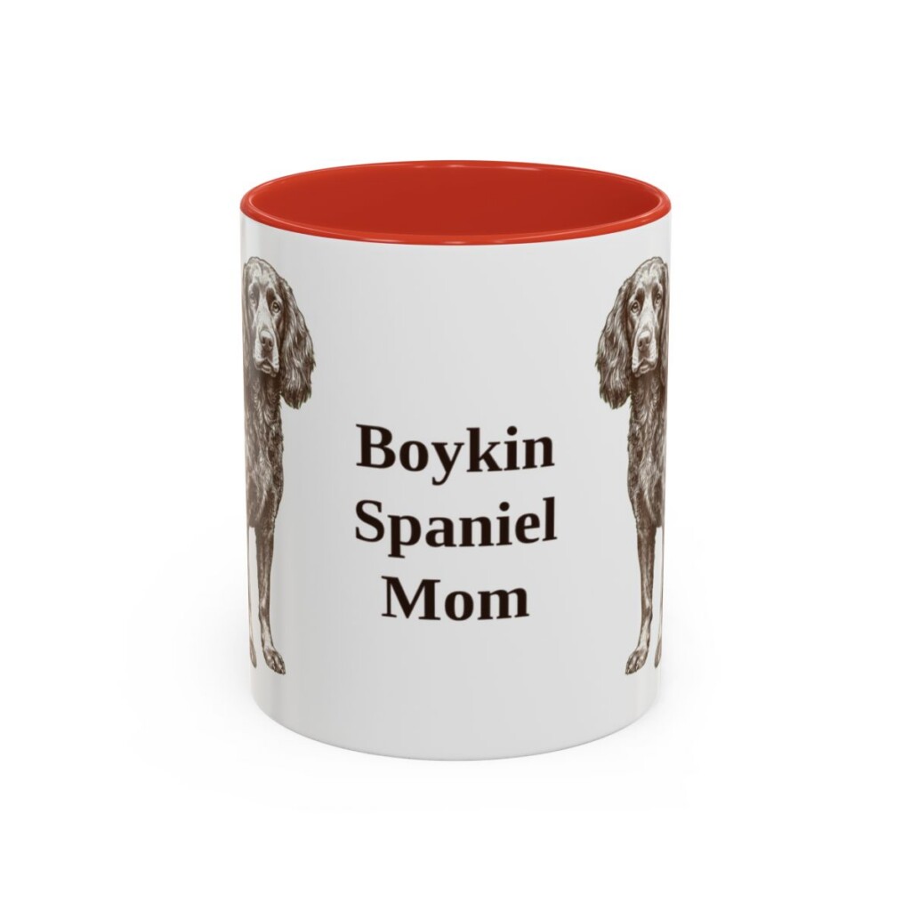 11oz Boykin Spaniel Dog Mom Mug, Vintage Sketch Coffee Mug, Dog Mom Gift