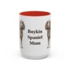 15oz Boykin Spaniel Dog Mom Mug, Vintage Sketch Coffee Mug, Dog Mom Gift