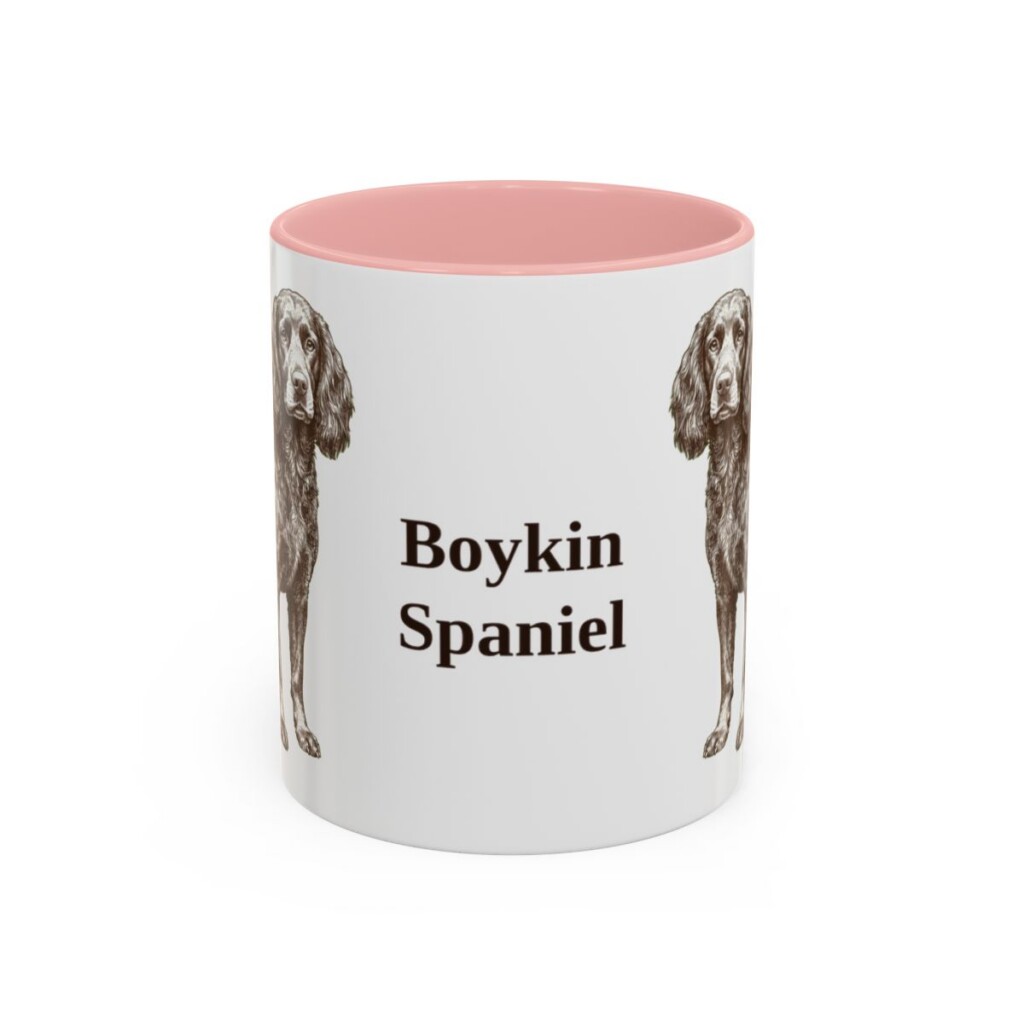11oz Boykin Spaniel Mug, Vintage Dog Portrait Coffee Mug, Dog Lover Gift