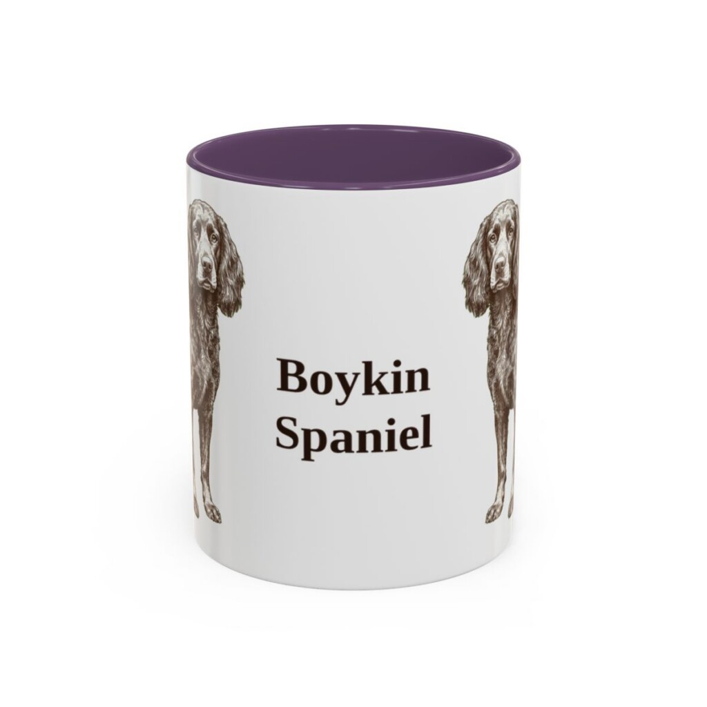11oz Boykin Spaniel Mug, Vintage Dog Portrait Coffee Mug, Dog Lover Gift
