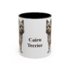 11oz Cairn Terrier Mug, Vintage Dog Portrait Coffee Mug, Dog Lover Gift