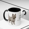 11oz Cairn Terrier Latin Mug, Cairn Terrier, Vintage Dog Coffee Mug, Dog Lover Gift