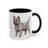 11oz Cairn Terrier Latin Mug, Cairn Terrier, Vintage Dog Coffee Mug, Dog Lover Gift