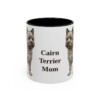 11oz Cairn Terrier Dog Mom Mug, Vintage Sketch Coffee Mug, Dog Mom Gift