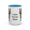 15oz Cairn Terrier Dog Mom Mug, Vintage Sketch Coffee Mug, Dog Mom Gift