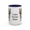 15oz Cairn Terrier Dog Mom Mug, Vintage Sketch Coffee Mug, Dog Mom Gift