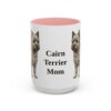 15oz Cairn Terrier Dog Mom Mug, Vintage Sketch Coffee Mug, Dog Mom Gift