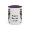 11oz Cairn Terrier Dog Mom Mug, Vintage Sketch Coffee Mug, Dog Mom Gift
