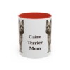 11oz Cairn Terrier Dog Mom Mug, Vintage Sketch Coffee Mug, Dog Mom Gift