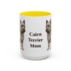 15oz Cairn Terrier Dog Mom Mug, Vintage Sketch Coffee Mug, Dog Mom Gift