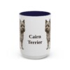 15oz Cairn Terrier Mug, Vintage Dog Portrait Coffee Mug, Dog Lover Gift