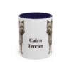 11oz Cairn Terrier Mug, Vintage Dog Portrait Coffee Mug, Dog Lover Gift