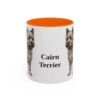 11oz Cairn Terrier Mug, Vintage Dog Portrait Coffee Mug, Dog Lover Gift