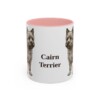 11oz Cairn Terrier Mug, Vintage Dog Portrait Coffee Mug, Dog Lover Gift