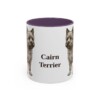 11oz Cairn Terrier Mug, Vintage Dog Portrait Coffee Mug, Dog Lover Gift