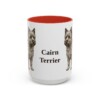 15oz Cairn Terrier Mug, Vintage Dog Portrait Coffee Mug, Dog Lover Gift