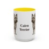 15oz Cairn Terrier Mug, Vintage Dog Portrait Coffee Mug, Dog Lover Gift