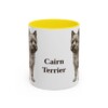 11oz Cairn Terrier Mug, Vintage Dog Portrait Coffee Mug, Dog Lover Gift