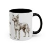 chinese-crested-mug-humor-black-right-3 11oz Funny Chinese Crested Mug, Bald Is Beautiful And So Fabulous, Vintage Dog Coffee Mug, Dog Lover Gift