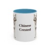 11oz Chinese Crested Mug, Vintage Dog Portrait Coffee Mug, Dog Lover Gift