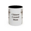 11oz Chinese Crested Dog Mom Mug, Vintage Sketch Coffee Mug, Dog Mom Gift