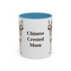 11oz Chinese Crested Dog Mom Mug, Vintage Sketch Coffee Mug, Dog Mom Gift