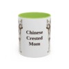 11oz Chinese Crested Dog Mom Mug, Vintage Sketch Coffee Mug, Dog Mom Gift