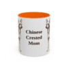 11oz Chinese Crested Dog Mom Mug, Vintage Sketch Coffee Mug, Dog Mom Gift