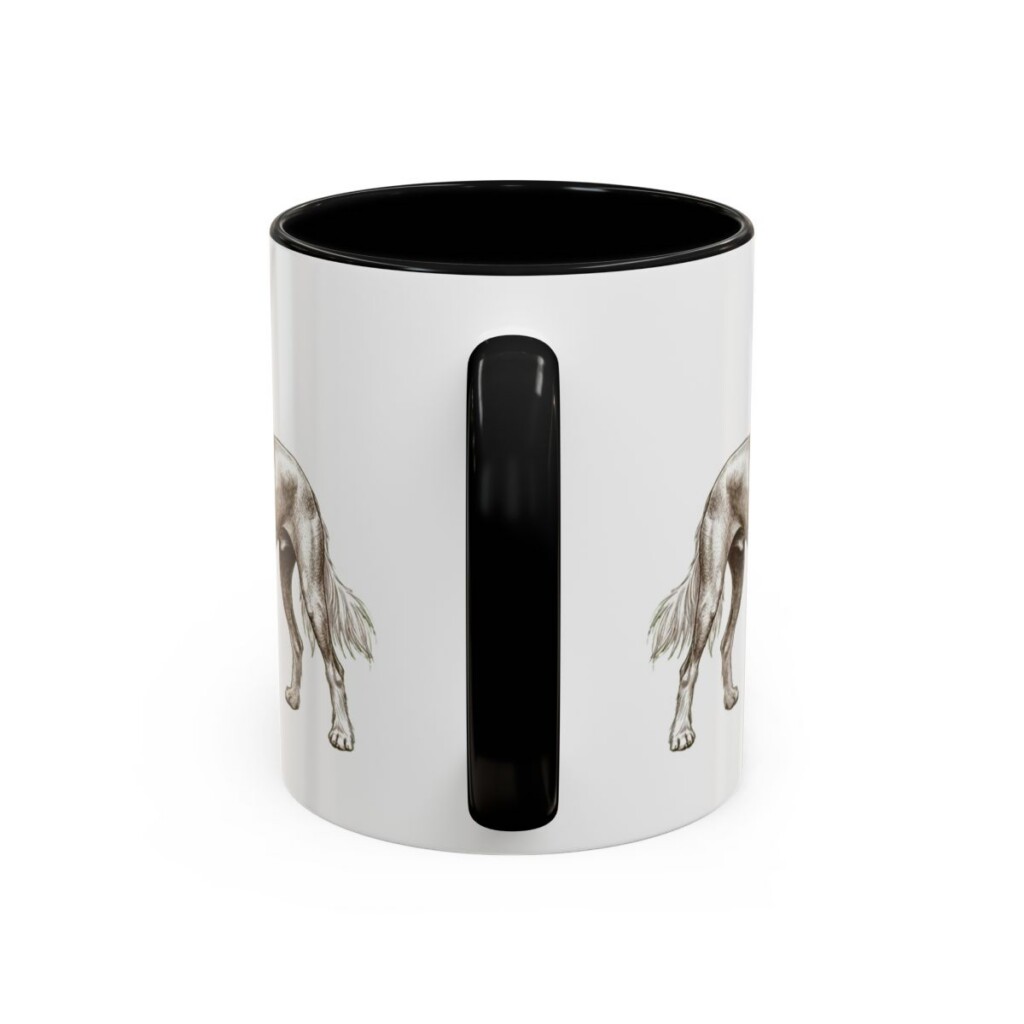 11oz Chinese Crested Mug, Illustrated Dog Breed Facts Coffee Mug, Vintage Dog Keepsake Gift